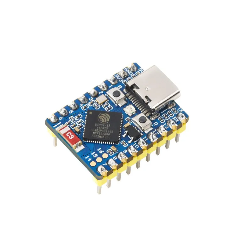ESP32-S3 Mini Development Board, 240MHz Running Frequency, 2.4GHz Wi-Fi & Bluetooth， Based on ESP32-S3FH4R2 Dual-Core Processor