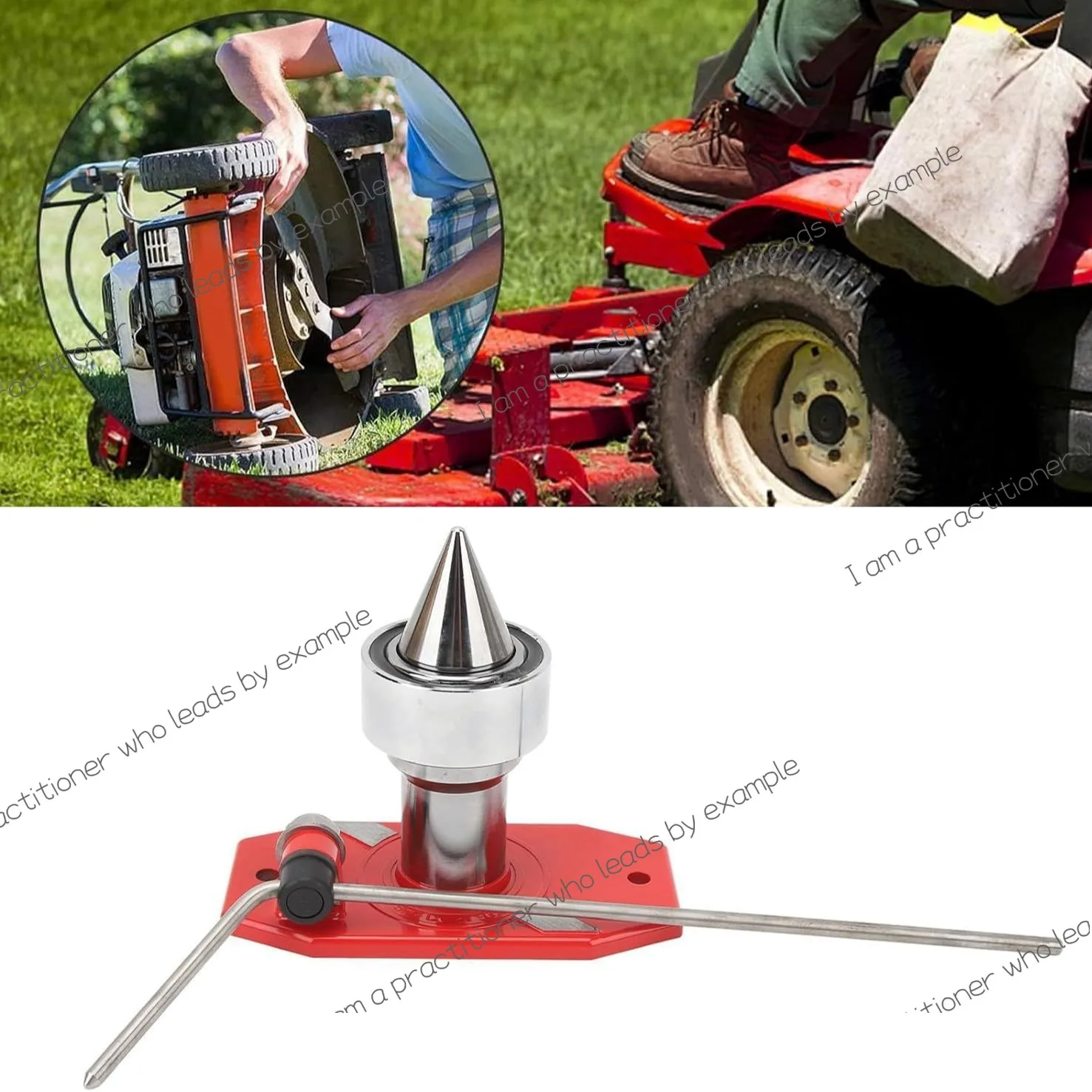 750-087 Lawn Mower Blade Balancer Bracket 42-047 Tool MAG-1000 Blade Balancer Base