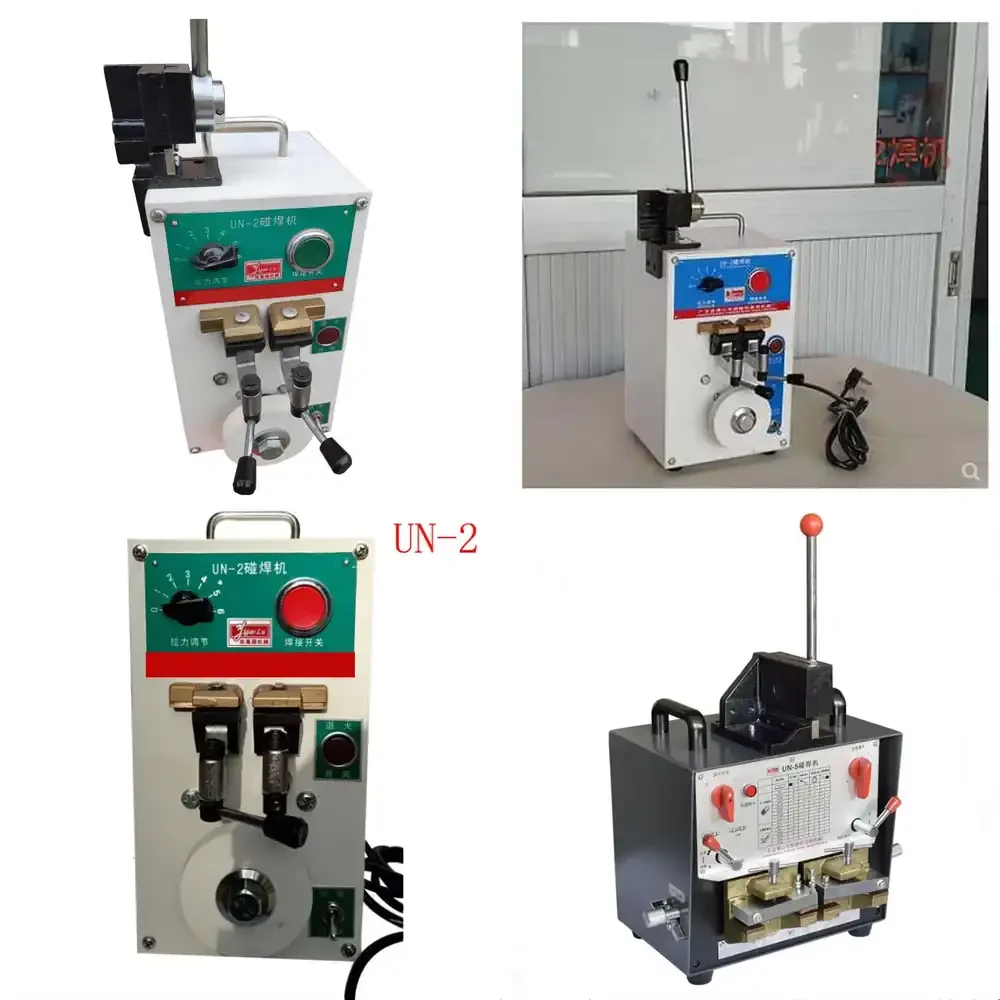 

STR UN2 Butt Welding Machine Small Bandsaw Welding Machine for Saw Blade Metal Steel Strip Butt Welding with Tempering