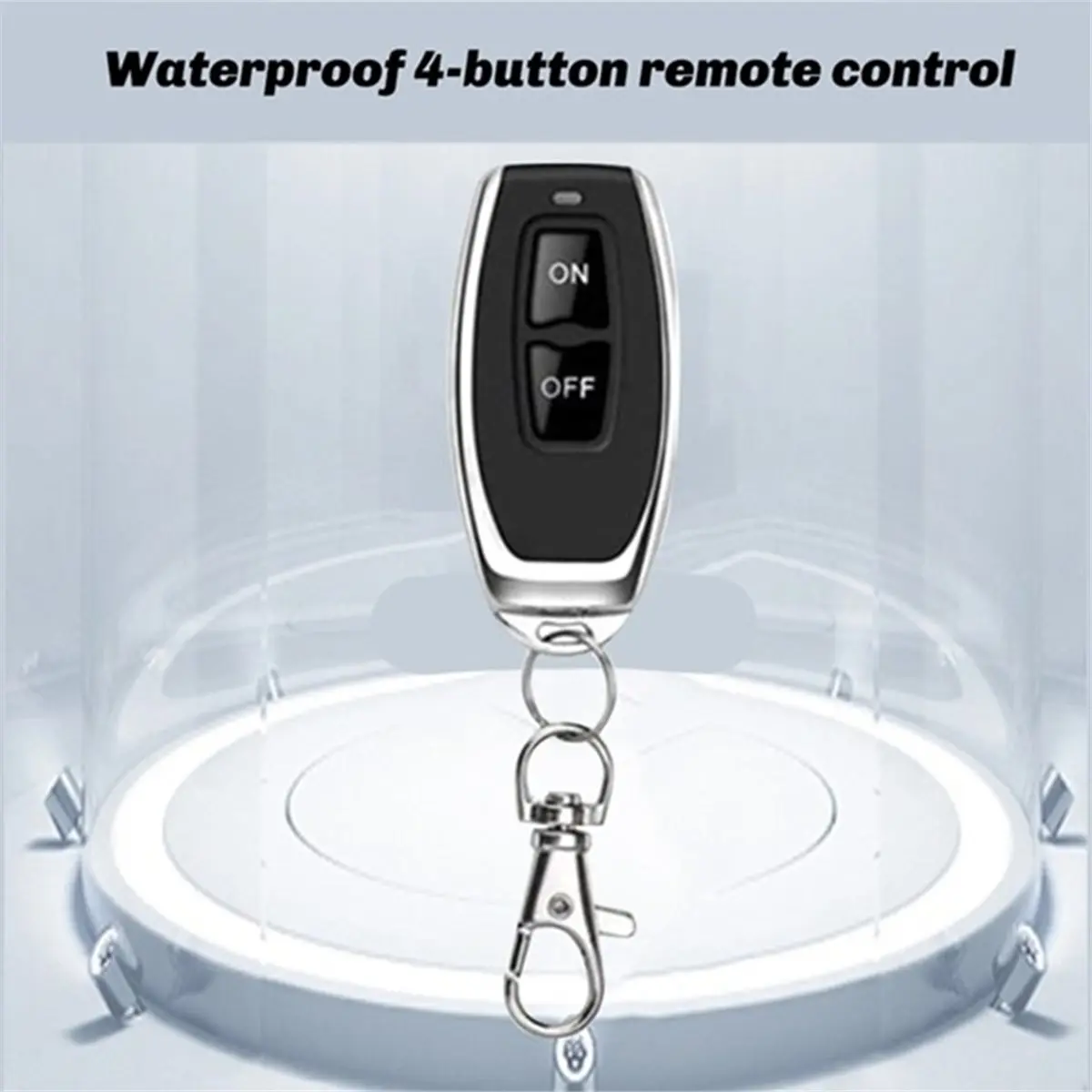 Digital Essentials 5pcs 433MHz Wireless Remote Control Switch for 220V 30A Relay Lighting Dust Collector Pump Motor Fan & More