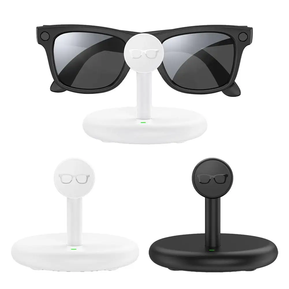 

Smart Glasses Charging Stand For Meta With Fast Charging Double-headedType-C Port Anti-Slip Smart Glasses Charging Accessor M4Z5