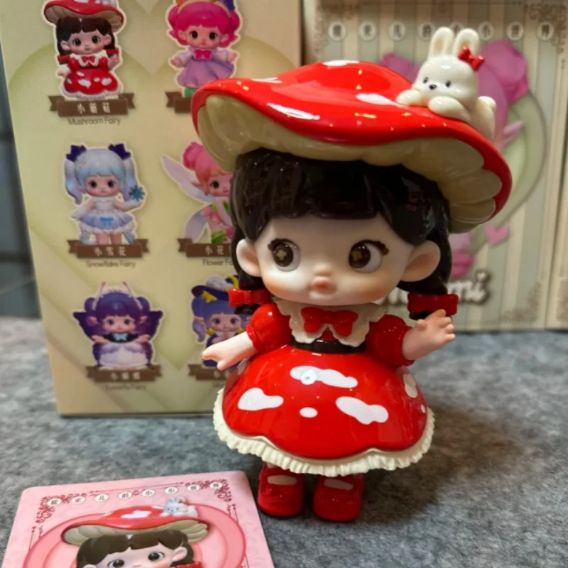 In Stock Genuine Nommi Sticky Rice'S Little World Series Blind Box Trendy Play Cute Doll Desktop Ornament Collection Gift Toy