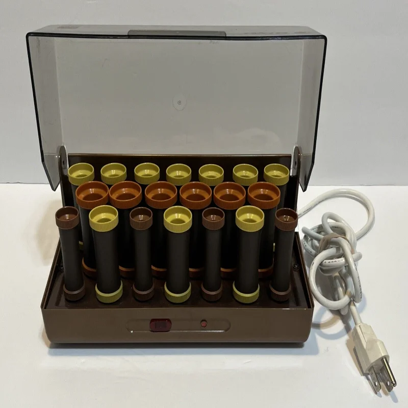 

Helene Curtis UniCurl 20 Roller System Electric Hot Rollers Curlers Pageant