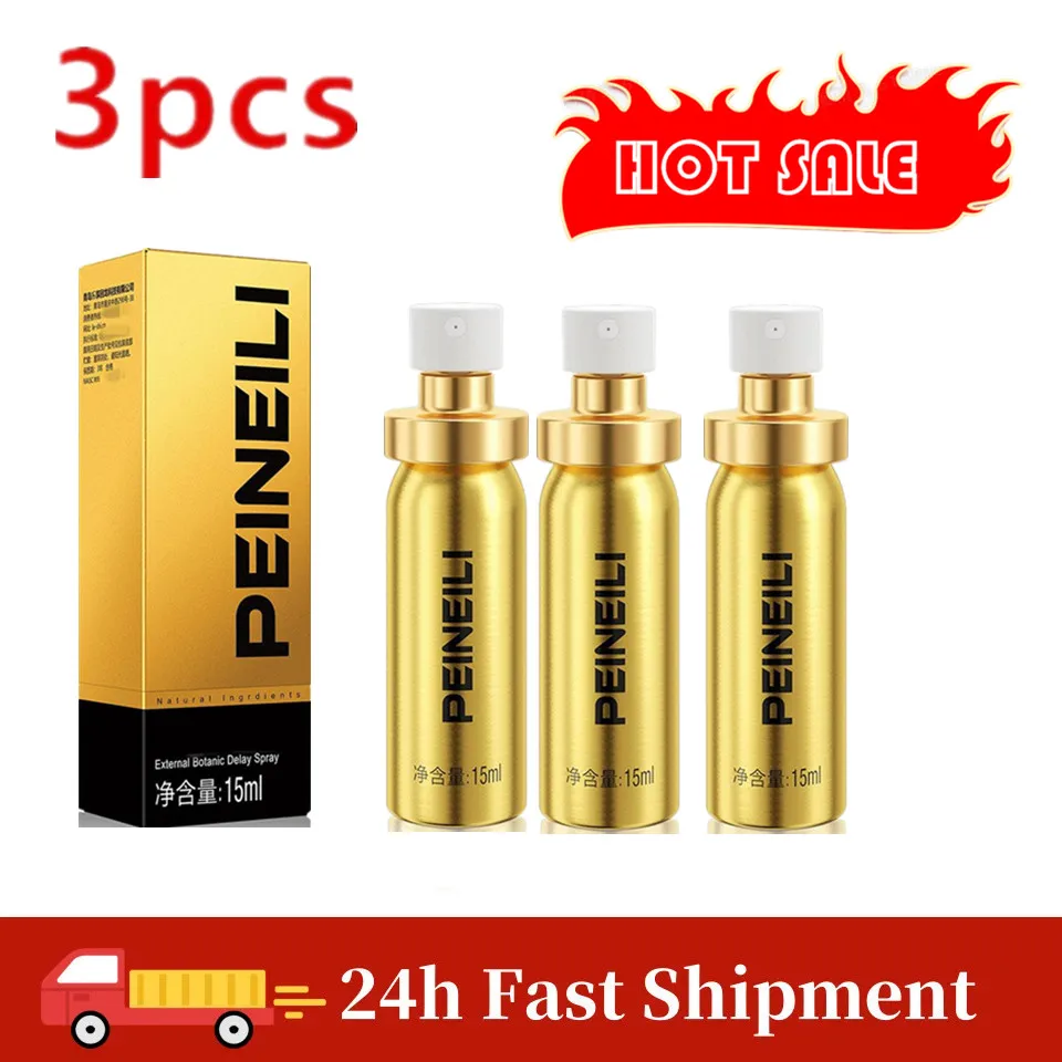 3 stücke Mann Langlebige Sex Starke Verzögerung Spray Produkte für Penis Männer Verhindern Vorzeitige Ejakulation Vergnügen Verbessern Sex produkte Heißer
