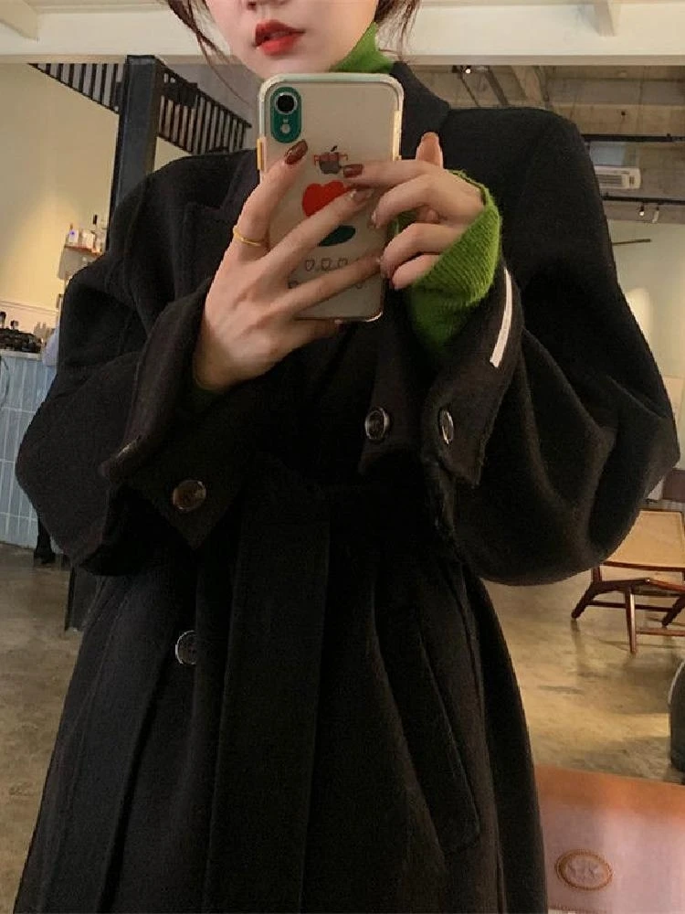 

Faionable High Ne вязаный свитер, женский базовый слойер, осень-зима, новый повседневный удобный свободный топ