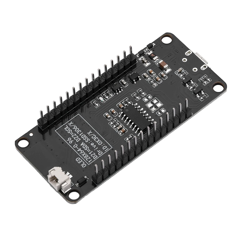 Imagem -05 - Placa de Desenvolvimento Esp32 096 Display Oled Ch340cwi-fi Módulo sem Fio Ble Tipo-c Mini Micro Usb para Arduino Esp-wroom32d