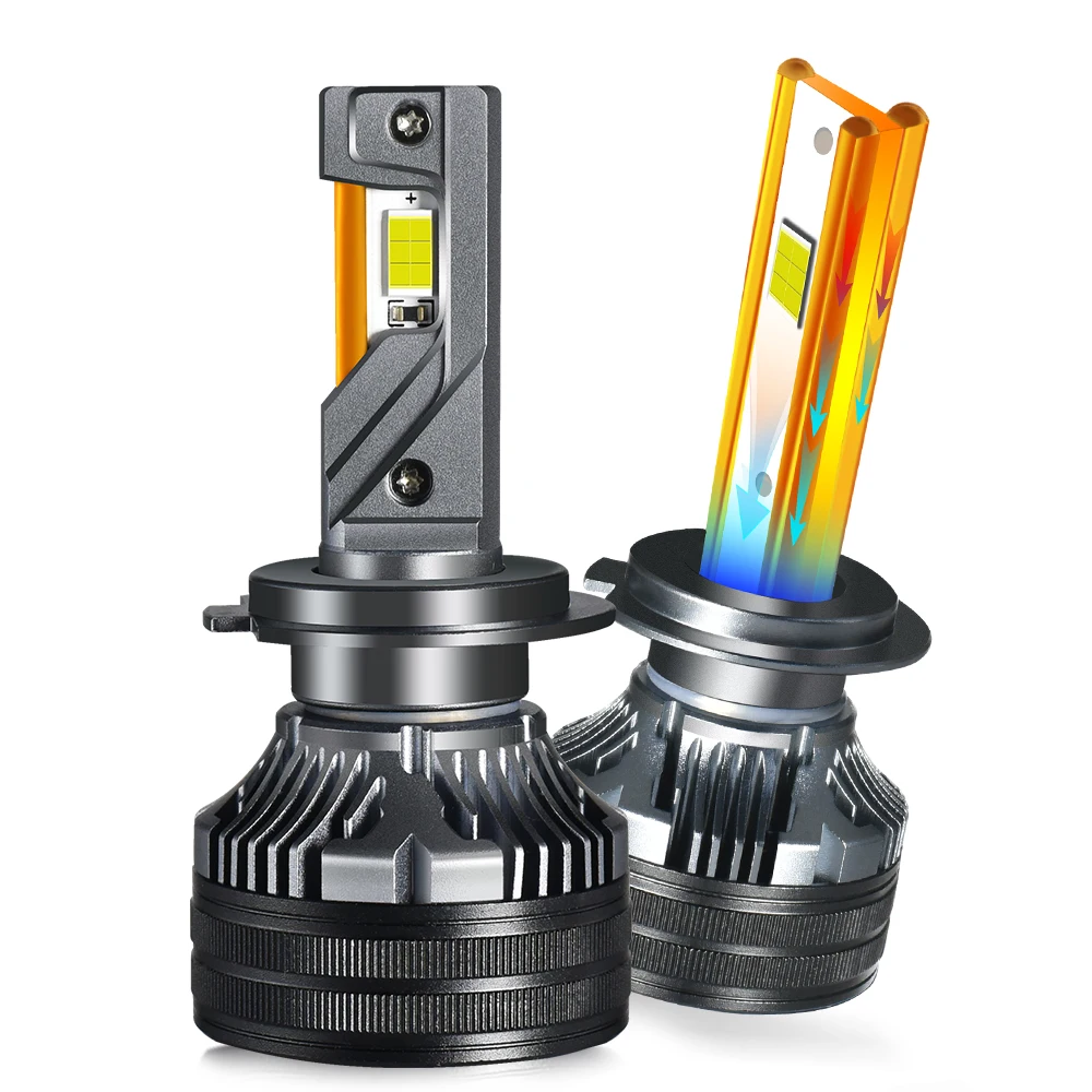 

2 шт. светодиодные фары 170 Вт 6000 К H1 H4 H7 H11 H8 9005 9006 9012 D1S D2S D3S D4S Подходит для автомобильных фар