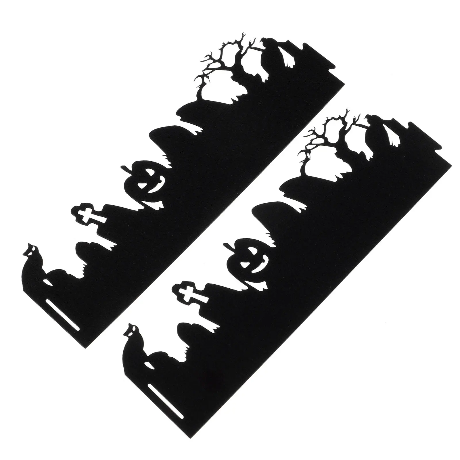 20Pcs Halloween Wraps Paper Hollow Shade Creative Tea Light Votive Wraps Decorative Party Supplies Cover