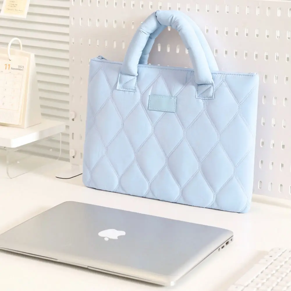 Lightweight Notebook Sleeve 14 15 6 Inch Laptop Bag Nylon Shockproof Protective Case Breathable Handbag For Commuter