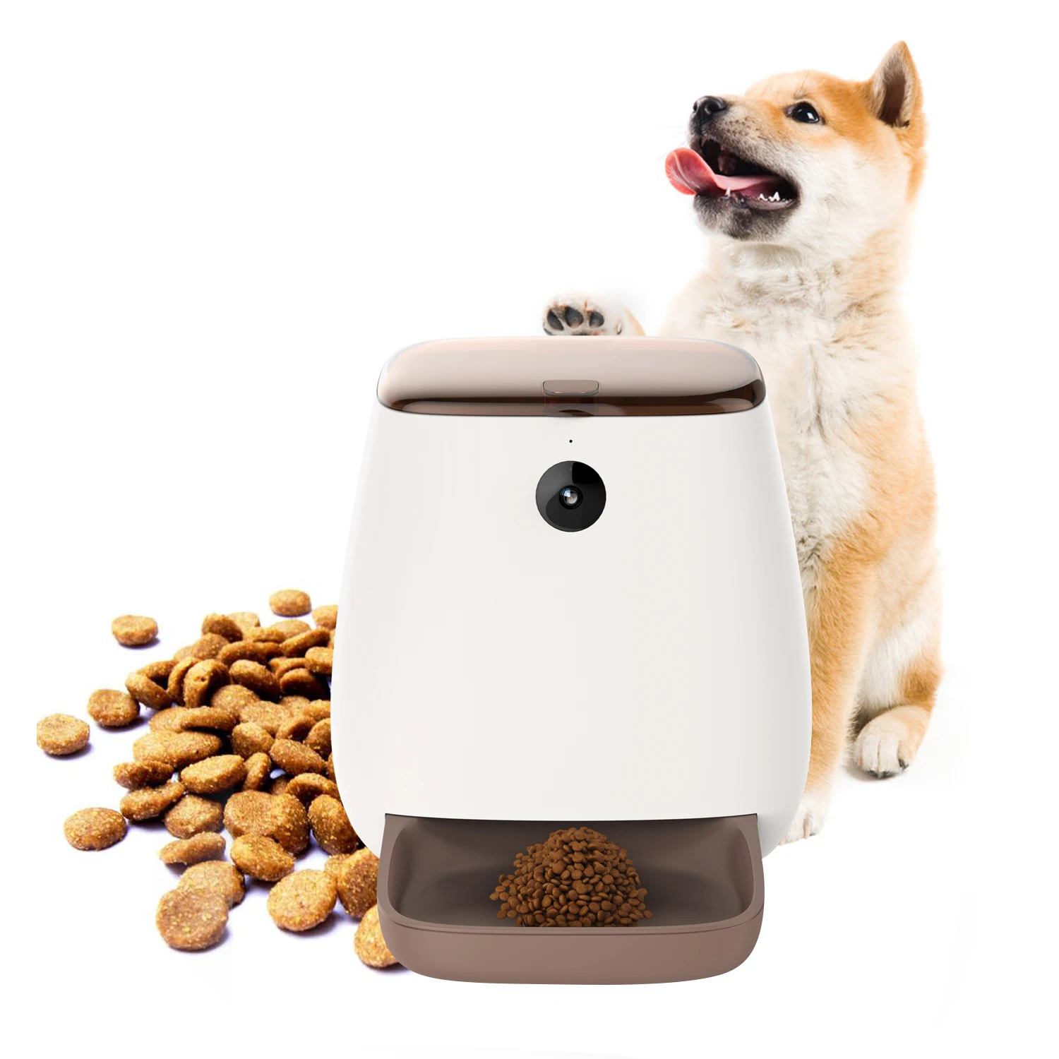 Intelligent Pet Feeder Automatic Pet Feeder Wifi With Camera Smart Function Designed For Dogs And Cats