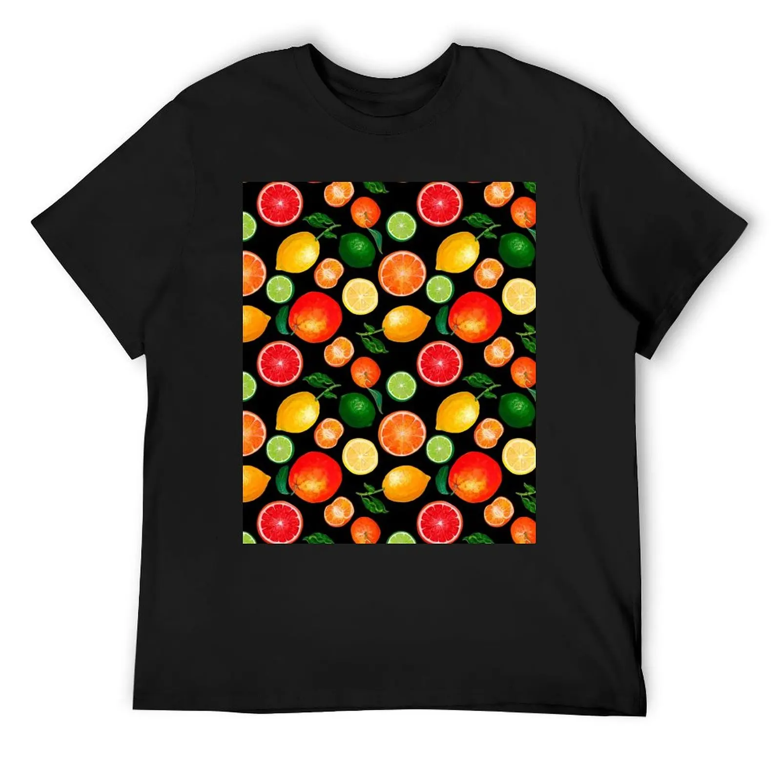 

Bright citrus fruits. T-Shirt rapper graphic tees boys whites anime figures sweat t shirts men