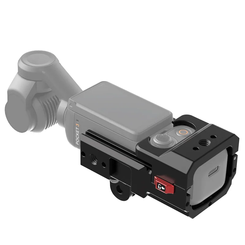 

Quick Release Metal Expansion Bracket for DJI Osmo Pocket 3 - Durable & Stable Design for Multiple Accessories Mounting