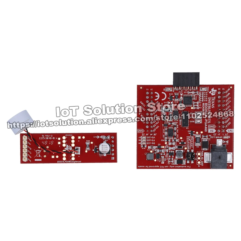 BOOSTXL-PGA460 PGA460-Q1 ultrasonic sensor signal conditioning evaluation module with transducers BOOSTXL PGA460