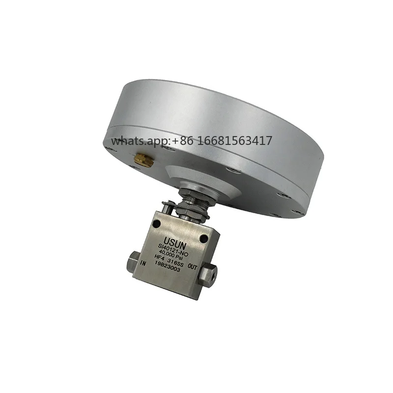 Usun Brand Model: SI Type Normal Open Air Operated High Pressure  Valve For Burst Testing Equipment
