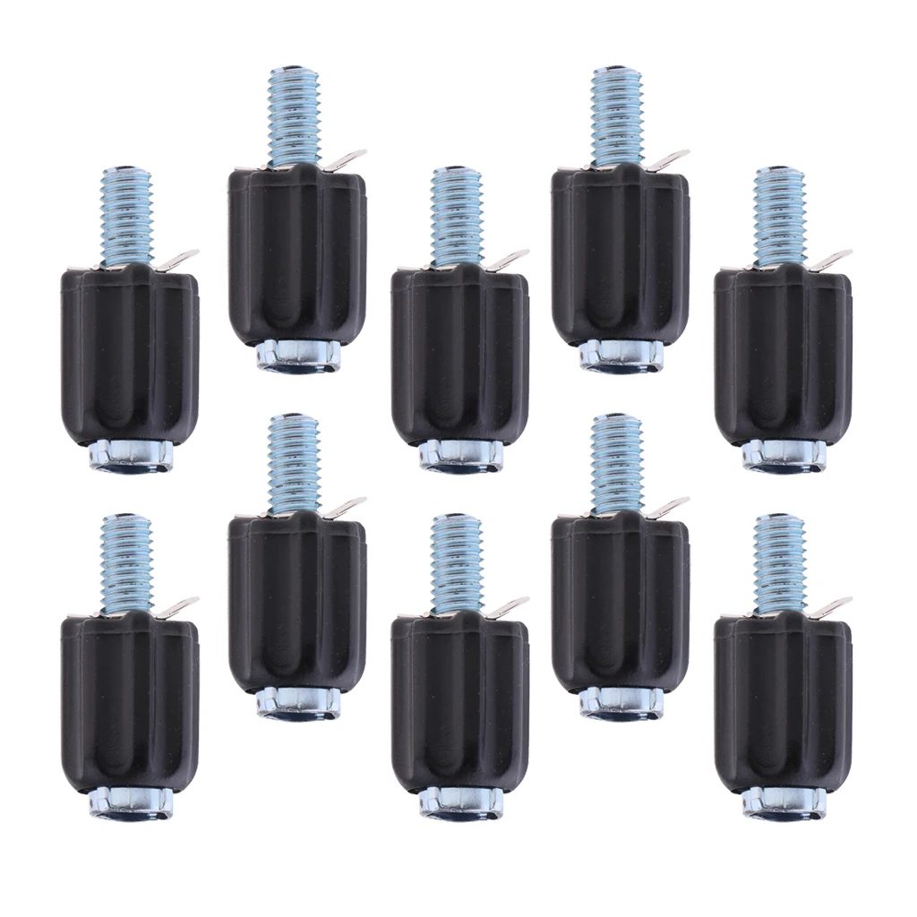 10pcs/Pack Adjusters Derailleur Screws Bike Brake Cable Adjust Bolt M5x 25mm Cycling Shifter Cables Bolts