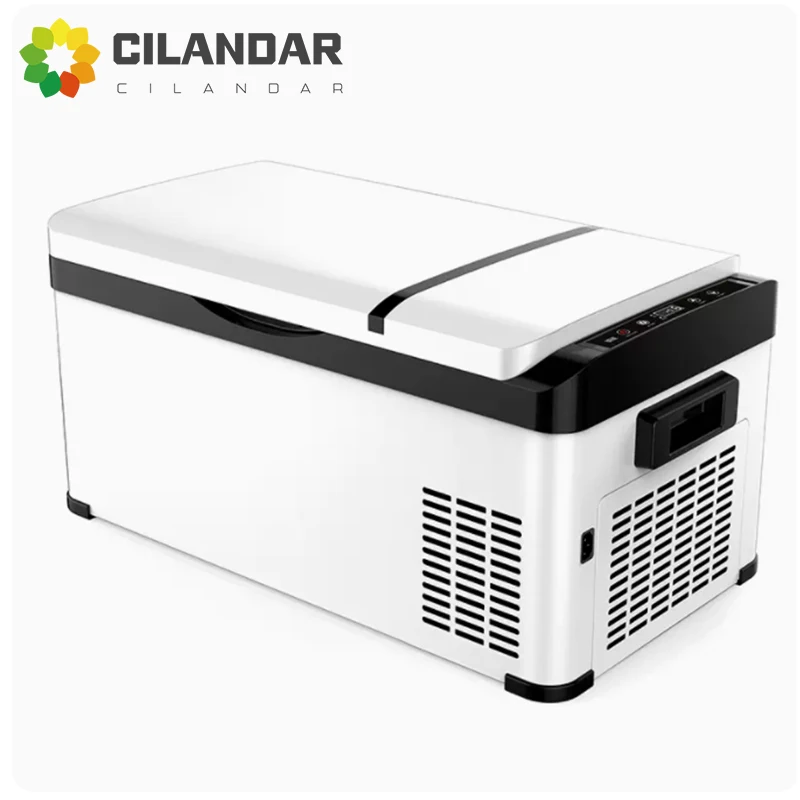 Car refrigerator compressor large truck refrigerated freezer car home dual-use refrigeration mini small freezer 12V24V