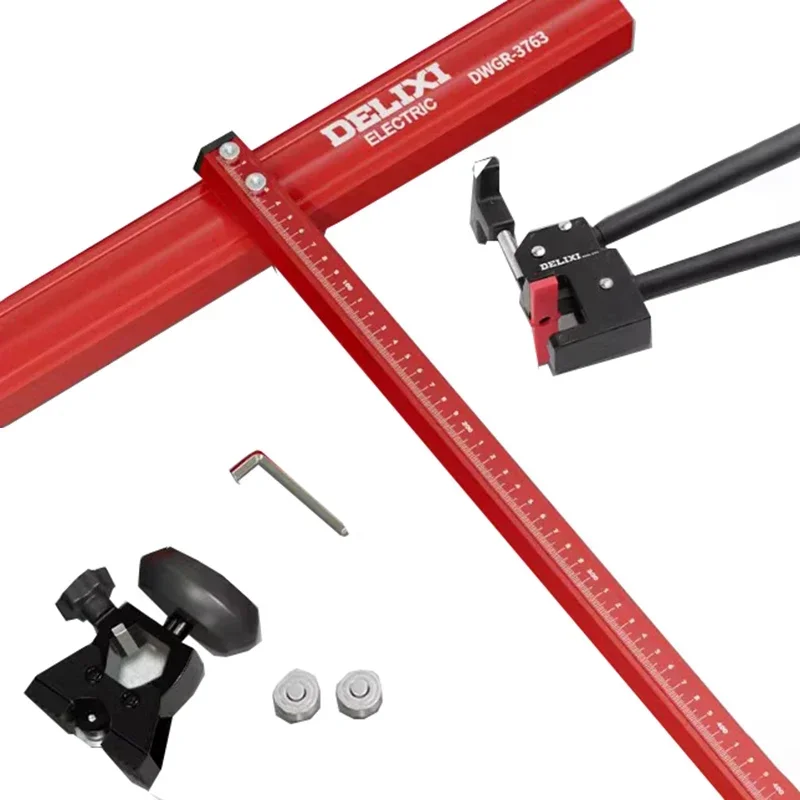 Manual T-shaped Glass & Tile Cutting Knife, 22mm Rock Slab Cutter, Labor-saving Metal Large Cutting Tool for Floor Tile