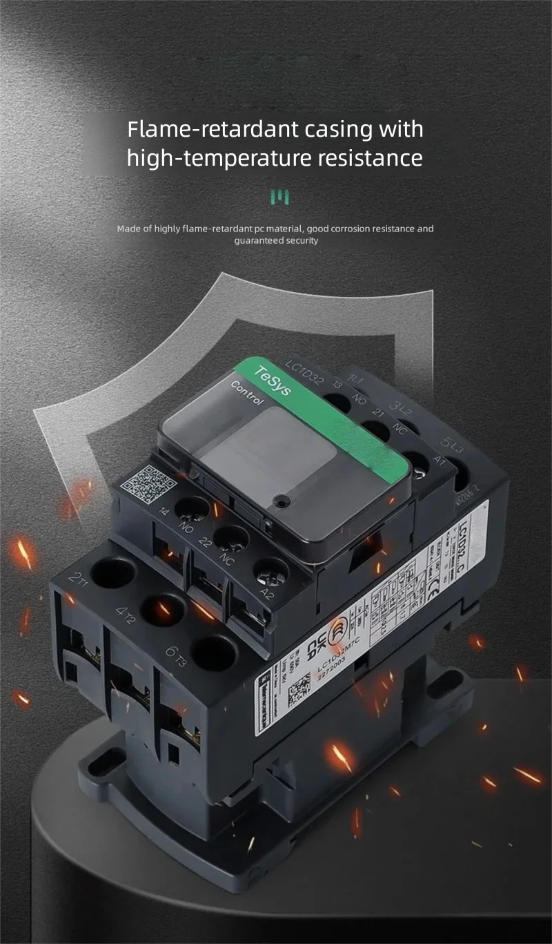 جديد وأصلي التيار المتناوب قواطع LC1D09M7C قواطع LC1D12 18 25 32 38 9-38A لفائف AC24/360/110/220/380V B7C CC7C F7C M7C Q7C #5