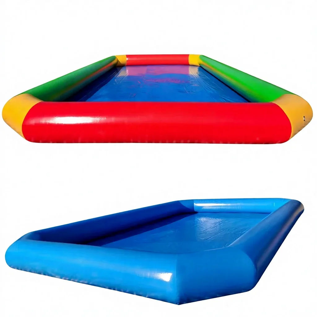 2026 Children's Thickened Outdoor Inflatable Pool for Water Park Use Portable PVC Material Combination Pool Hand Boat Fishingpro