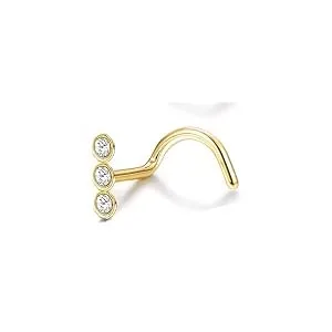 Stainless Steel Nose Piercing Studs, Gift