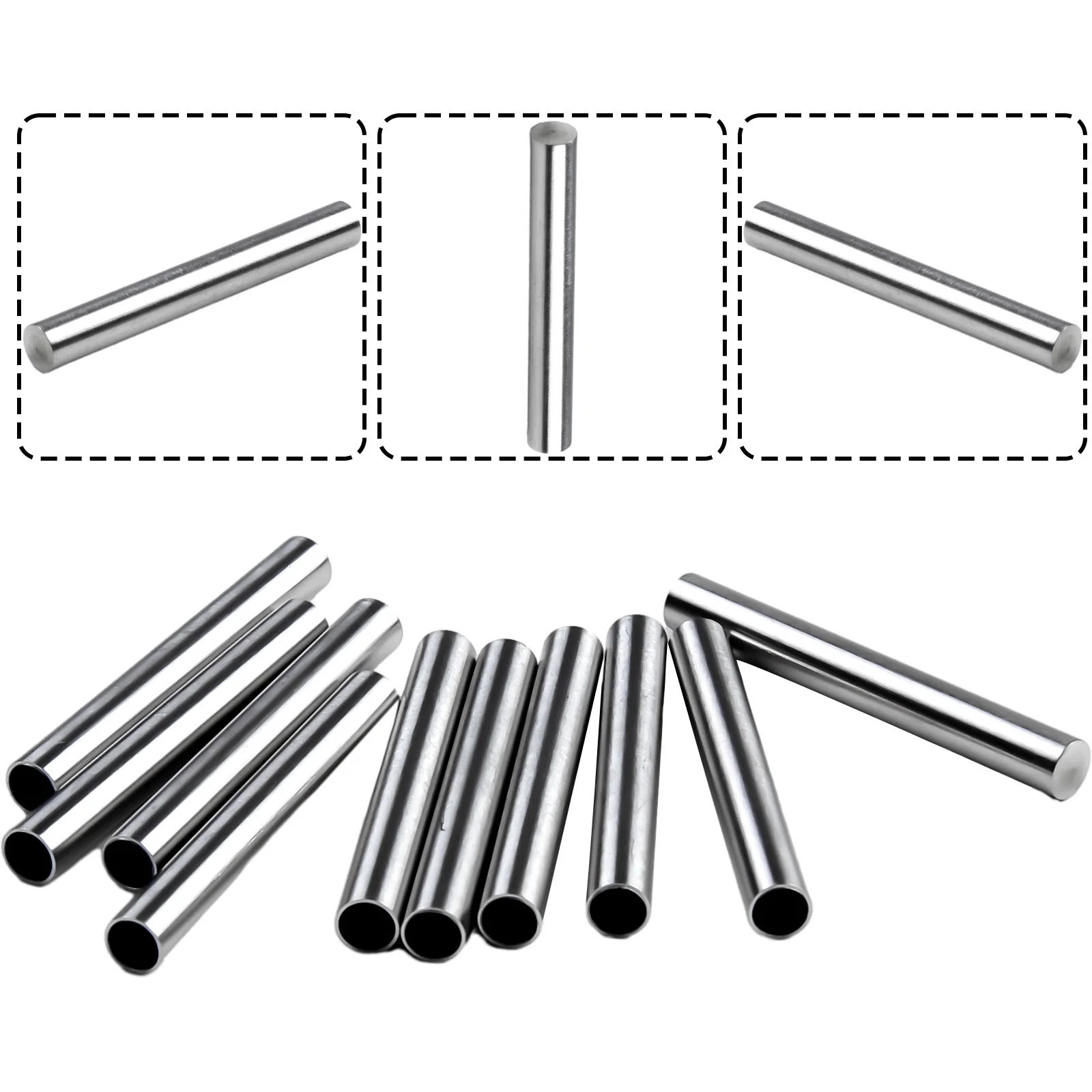 ステンレス鋼温度プローブシェルシングルヘッド小さな鋼管 PT100 シェルステンレス鋼温度プローブシェルシングル