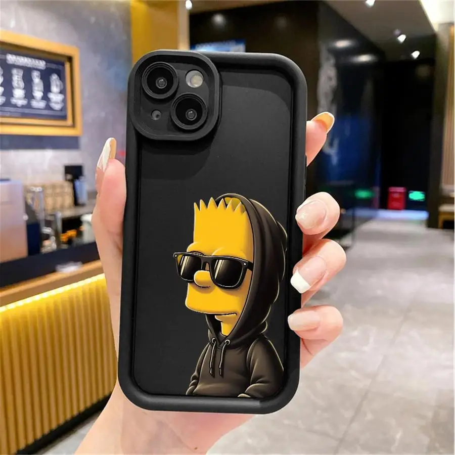 

Disney Cool Simpsons Bart Phone Case For Samsung Galaxy S25 S24 S23 S22 S21 Plus FE Ultra A16 A15 A54 A34 A36 A56 A55 A53 Cover