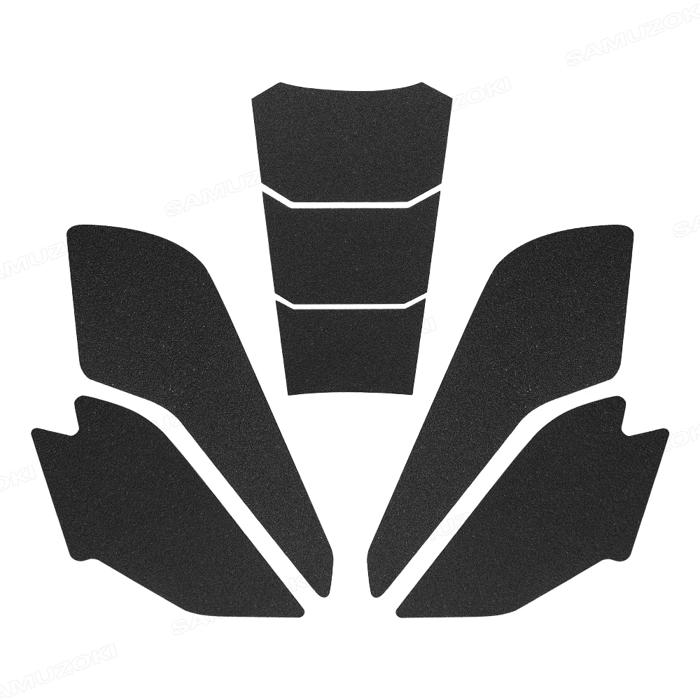 Black transparent for QJmotor Race 600 fuel tank protective sticker