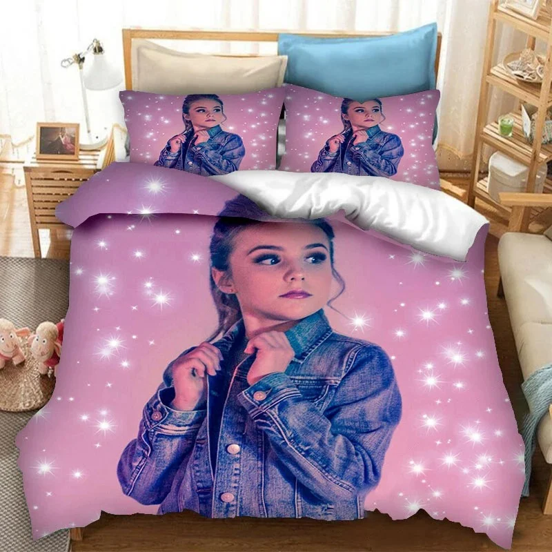 3D Print Piper Rockelle Bedding Set,Duvet Cover Comforter Bed Set Quilt Cover Pillowcase,King Queen Twin Size Boys Girls Adults