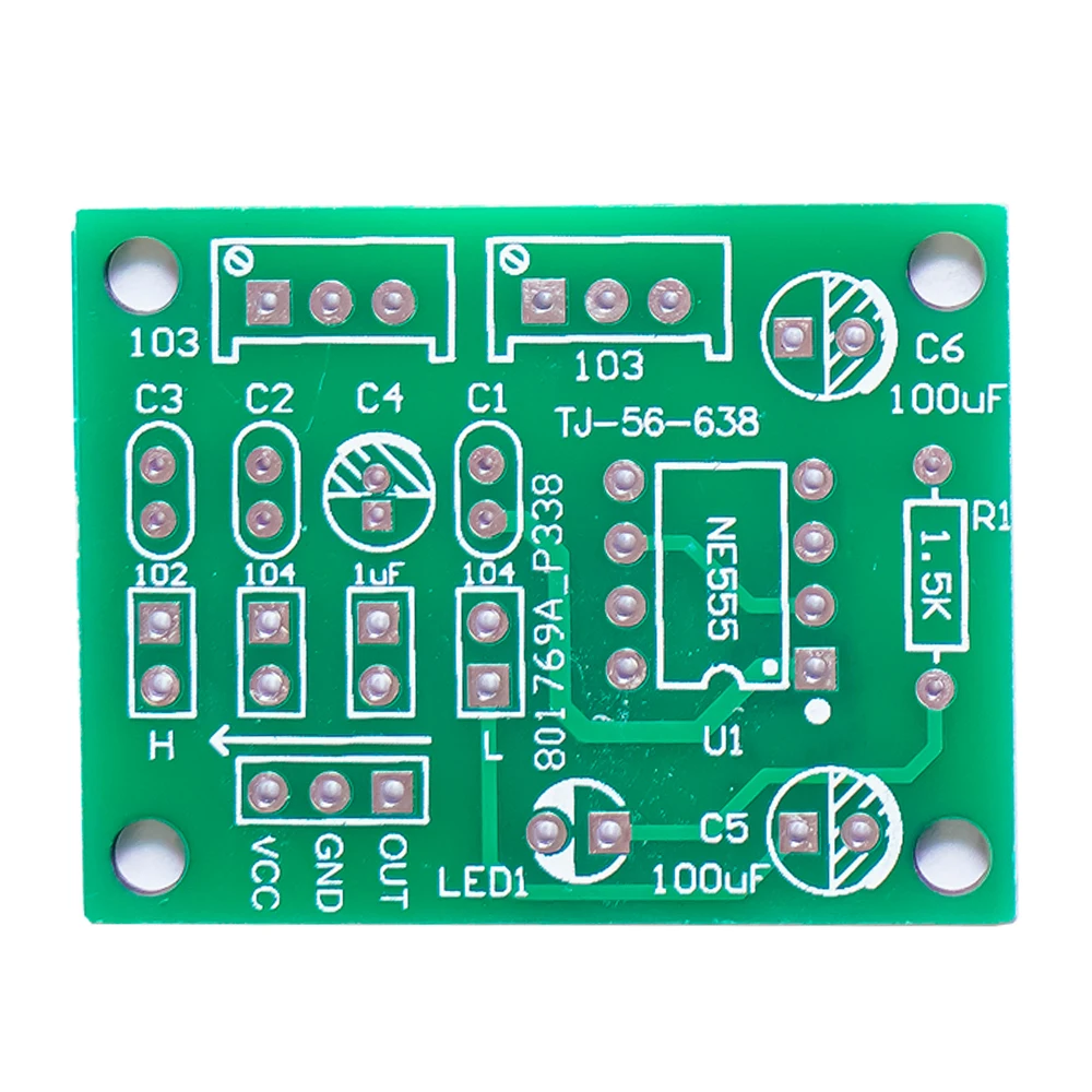 DIY Kit Blokgolf Signaalgenerator NE555 MCU Puls Verstelbare Generator Signaalmodule Elektronische Fabricage Projecten