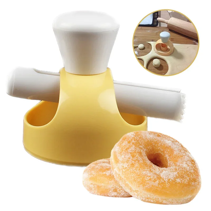 Kunststoff Donut Form Donut Maker Desserts Brot Cutter Kreative Küche Zubehör Gadgets DIY Dekorieren Donut, Der Werkzeug