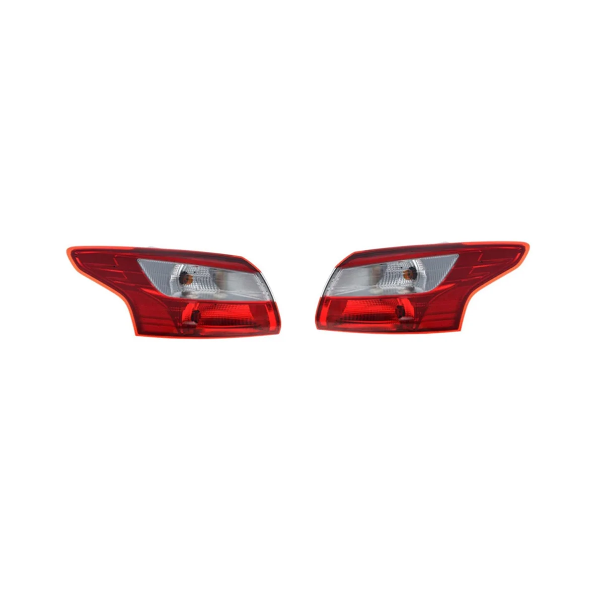 

1Pair Left and Right Tail Lights for 2012 2013 2014 Ford Focus Trim Brake Light Left+Right 44ZH-2067B BM51-13405