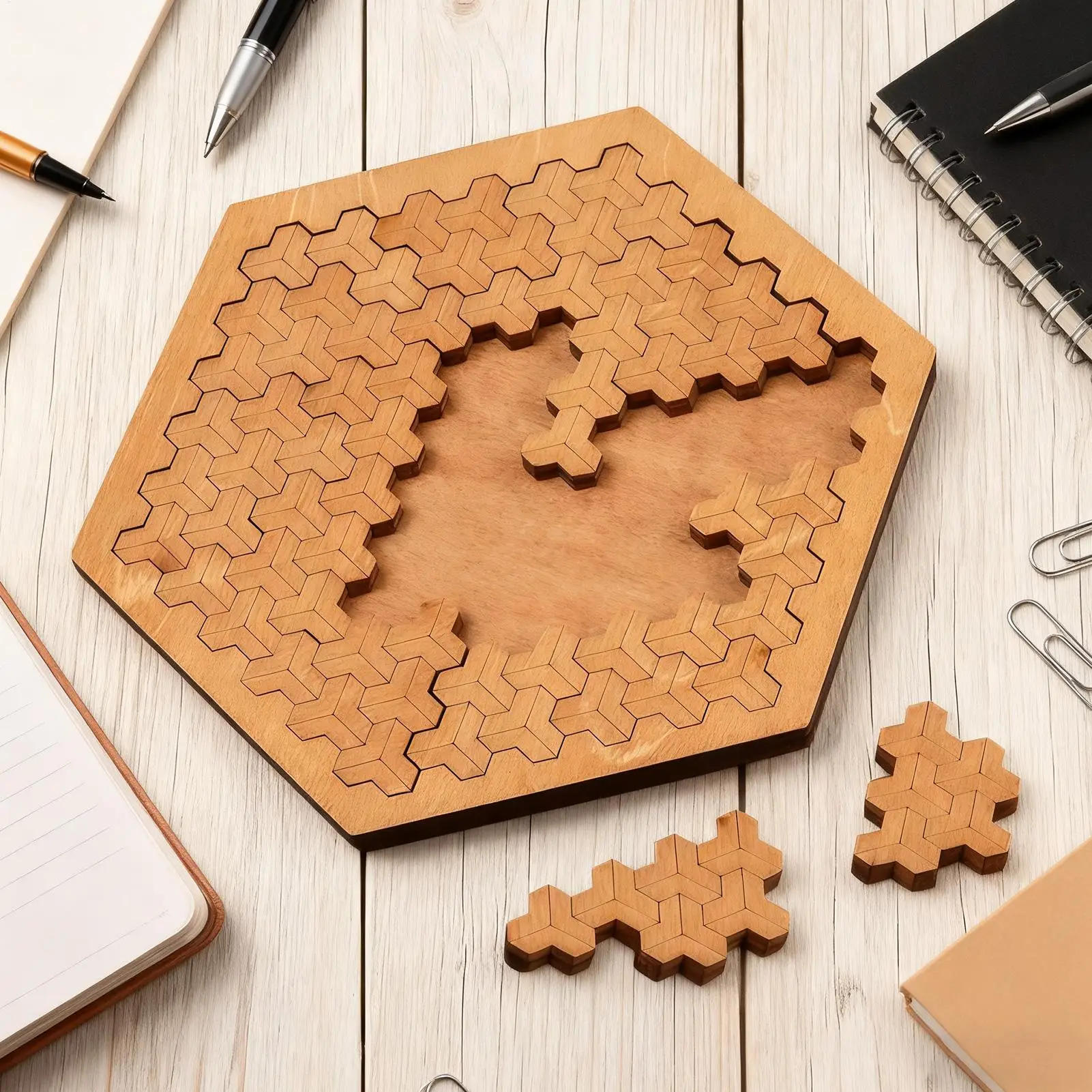 Rompecabezas portátil juego de rompecabezas de madera para niños para hombres mujeres niños jóvenes adolescentes marido hijo hija familia amigos