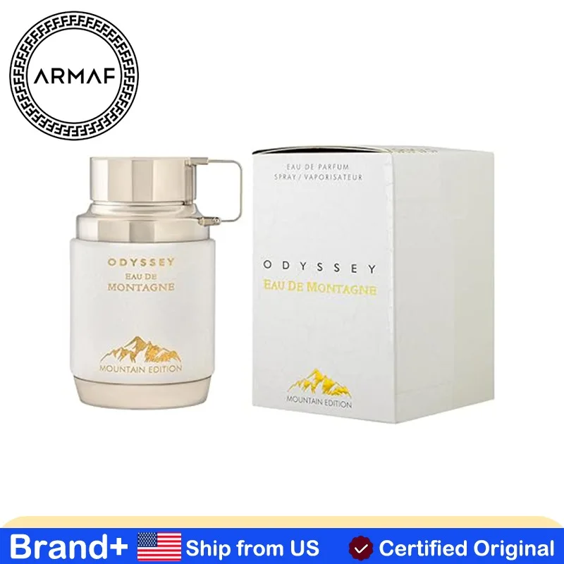 

Armaf Odyssey Eau De Montagne Mountain Edition Eau De Parfum Spray 100ML Cologne Persistence Arabian Women's Perfume Makeup