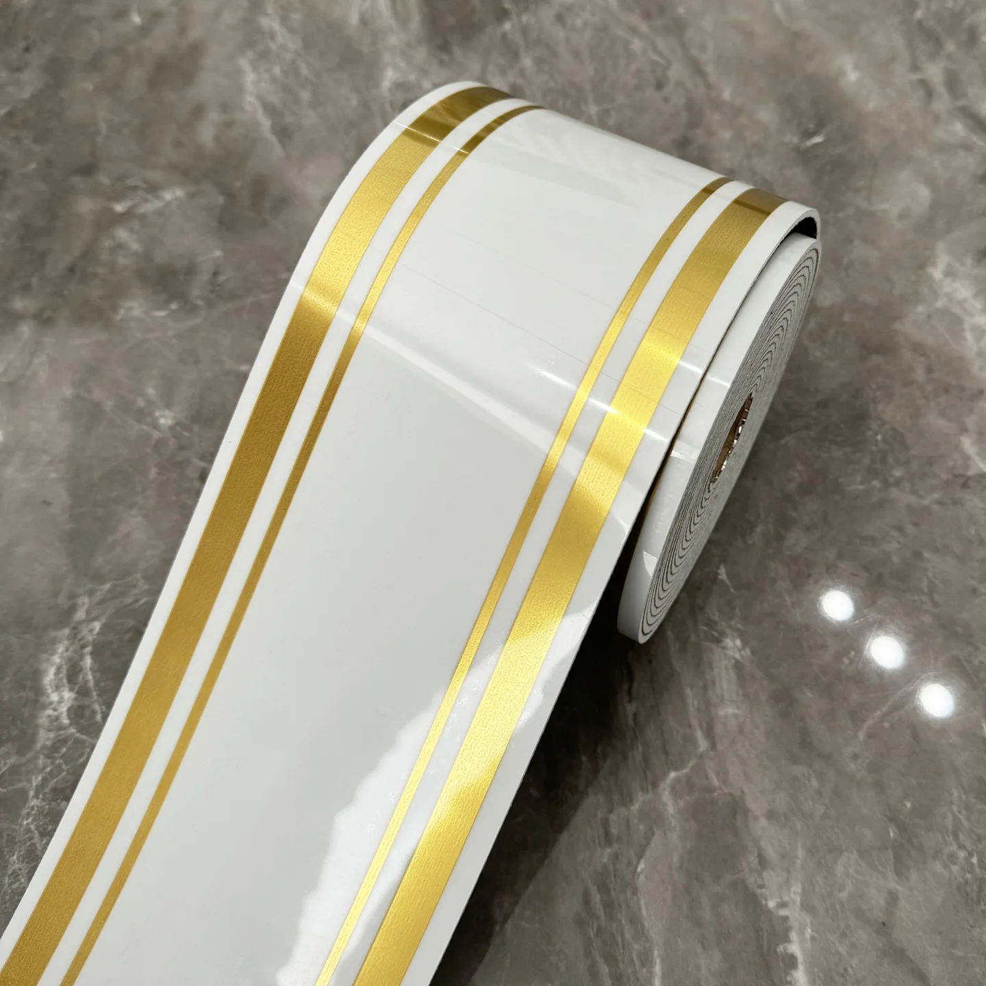 ملصقات الرخام البلاستيكية autoadhesivo كتيمة ذاتية اللصق التفاف مجلس اللوح قطاع لأرضية المطبخ DIYpegatina دي باريد