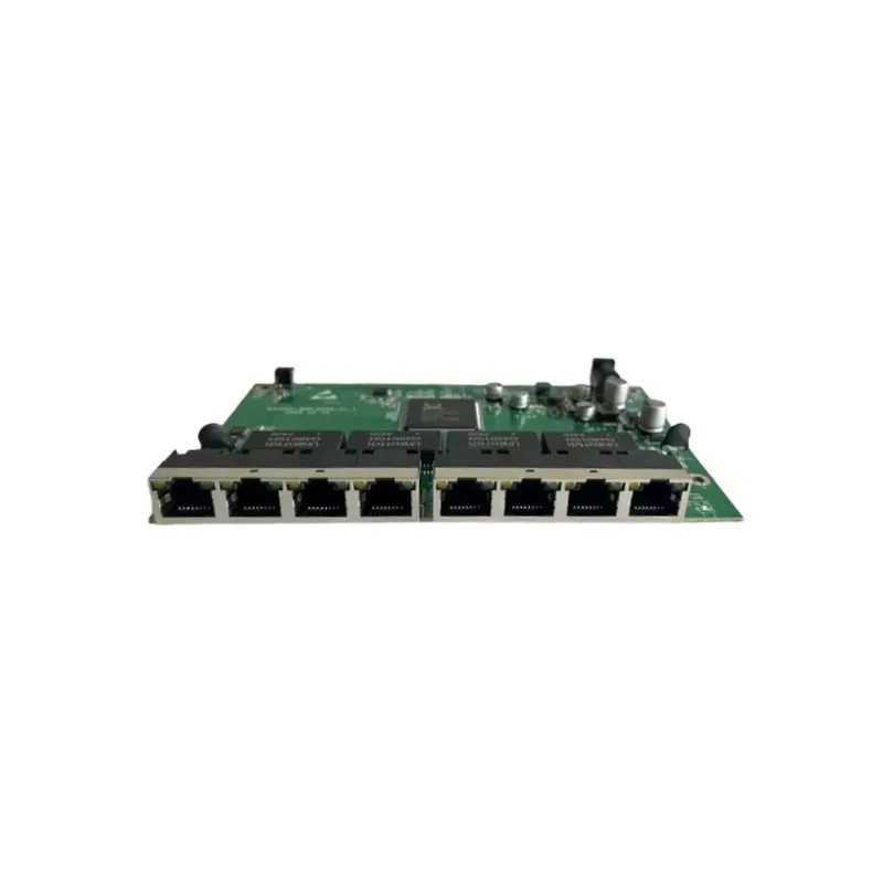 Web Managed  Gigabit Reverse Poe Switch 8 Port PCBA for FTTH for RTL8382L
