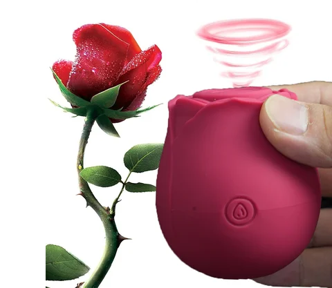 Gül Şekli Vajina Emme Vibratör Samimi Iyi Meme Enayi Oral Yalama Klitoris Seks Stimülatörü G Noktası Vibratörler Kadın için