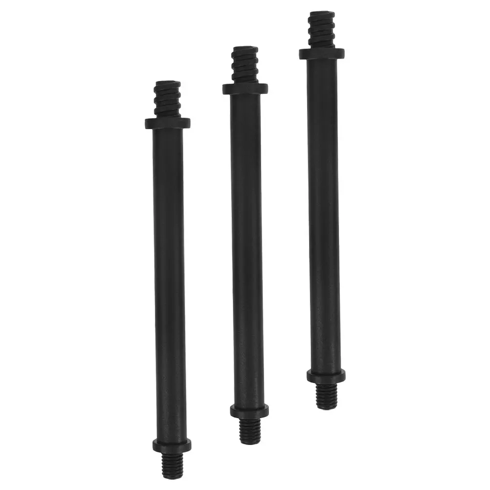 

3pcs Plastic Toilet Brush Rod with Threaded End for Bowl Cleaning Bath Accessories Replacement Handle Stick Adapter Pole