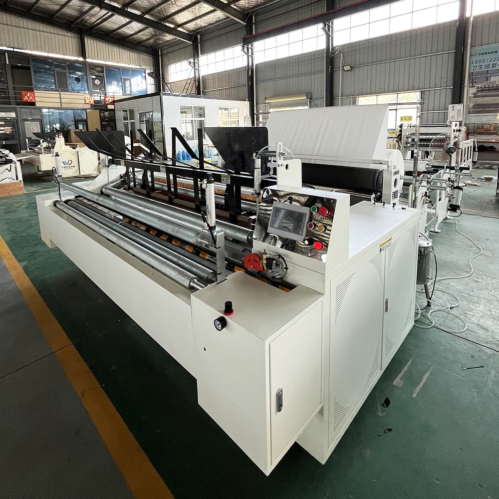YG Customized Full/Semiautomatic Tissue Rewinding Toilet Kitchen Paper Making Machine