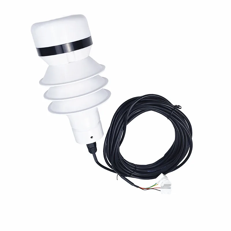 RS232 RS485 SDI-12 MINI 5 IN 1 AIR TEMPERATURE HUATY PRESSION RADAR RAINFALL SNOW HACanon OUTDOOR WEATHER STATION