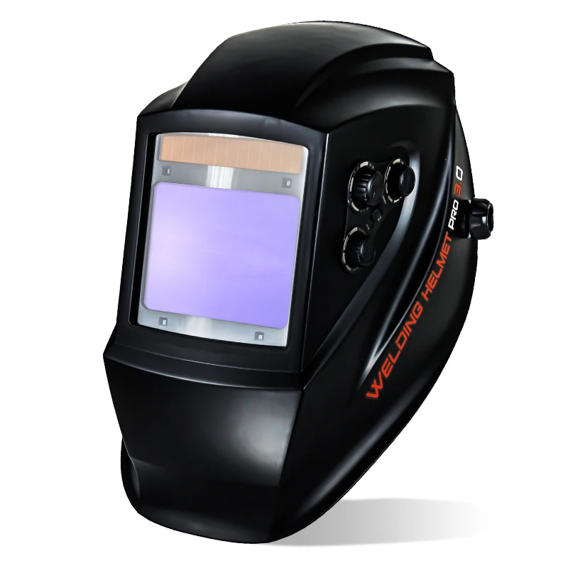 

TRQ OEM ODM Customized 100*80mm Large Field of Vision 4 Sensors Inside and Outside Adjustable Auto Darkening Welding Helmet