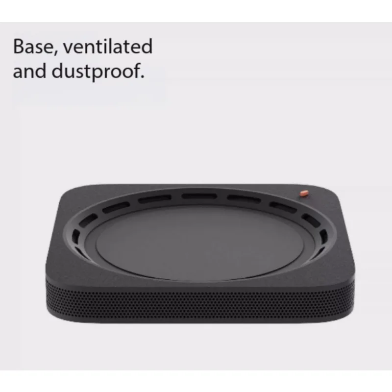 Laptop Cooling Stand with Dust Cover, Ergonomic Height Adjustable Riser, Portable Notebook Ventilated Base