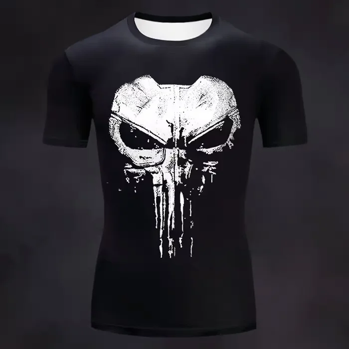 بدلة ممارسة اللياقة البدنية الصيفية COS Marvel Nightwing Captain America Super Hero ثلاثية الأبعاد للبالغين والأطفال ملابس الوالدين والأطفال #3