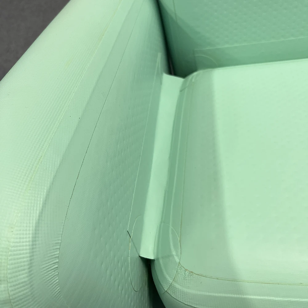 2023 جديد مخصص التخييم في الهواء الطلق قطرة غرزة أثاث قابل للنفخ المياه نفخ ايرو الجدول الكلاسيكية الهواء أريكة واحدة كرسي ايرو