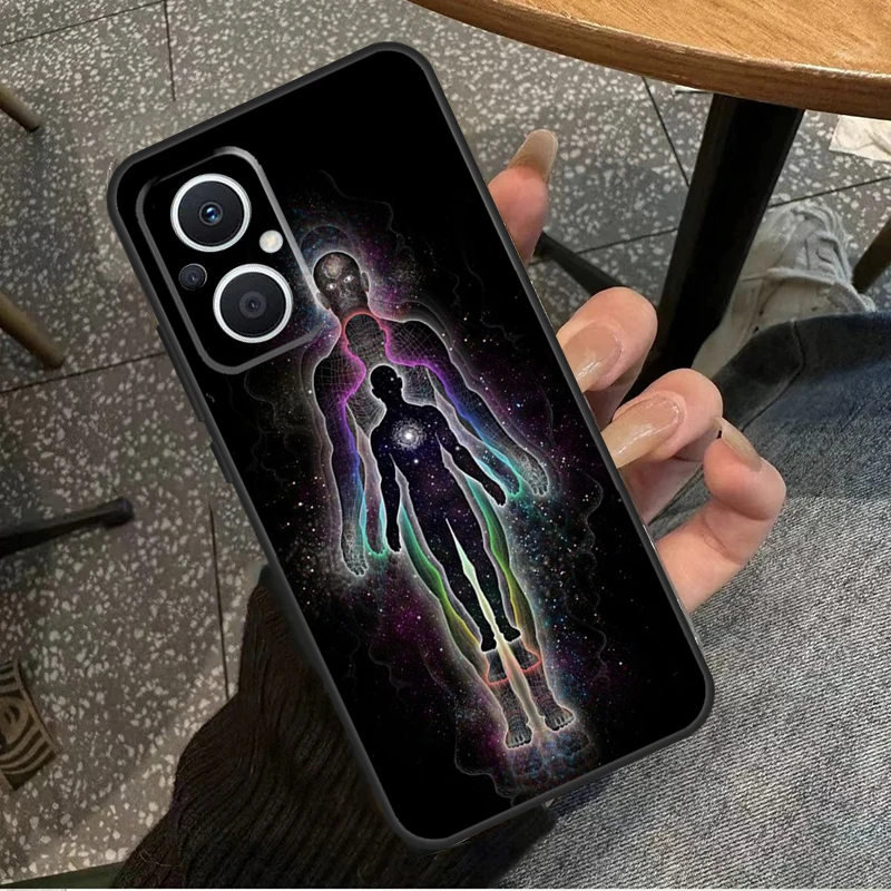 Spiritual Trippy Psychedelic Case For OPPO Reno 7 8 10 Pro 8T 2Z 4Z 5Z 6 Lite OPPO Find X6 Pro X2 X5 Lite X3 Neo Cover