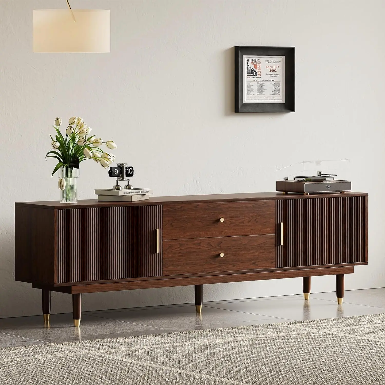 Walnut Tv Stand For… - image