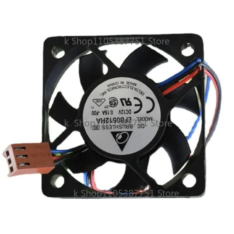 New Fan For Delta EFB0512HA 12V 0.15A 5CM 5010 Speed Measurement CPU Cooling Fan 50×50×10MM