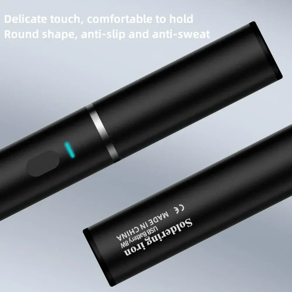 USB اللاسلكي سبيكة لحام كهربائي عدة مجموعة بطارية قابلة للشحن المحمولة أدوات إصلاح القلم لحام المنزل