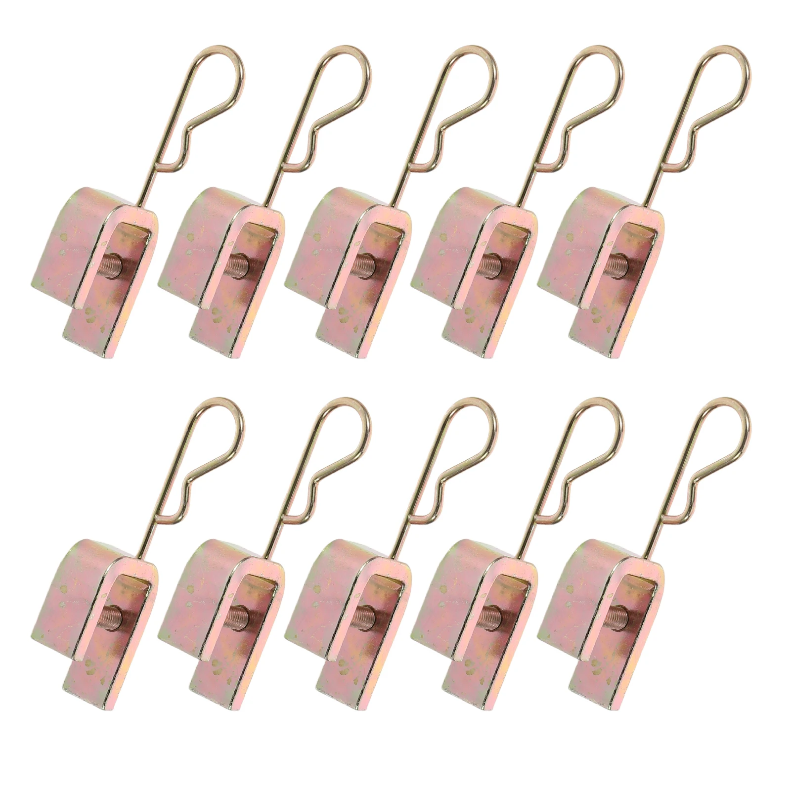 

10pcs Tire Valve Extender Clip Universal Dual Tire Valve Stem Extension Clamp Leakproof Sturdy Iron Easy Installation For Car