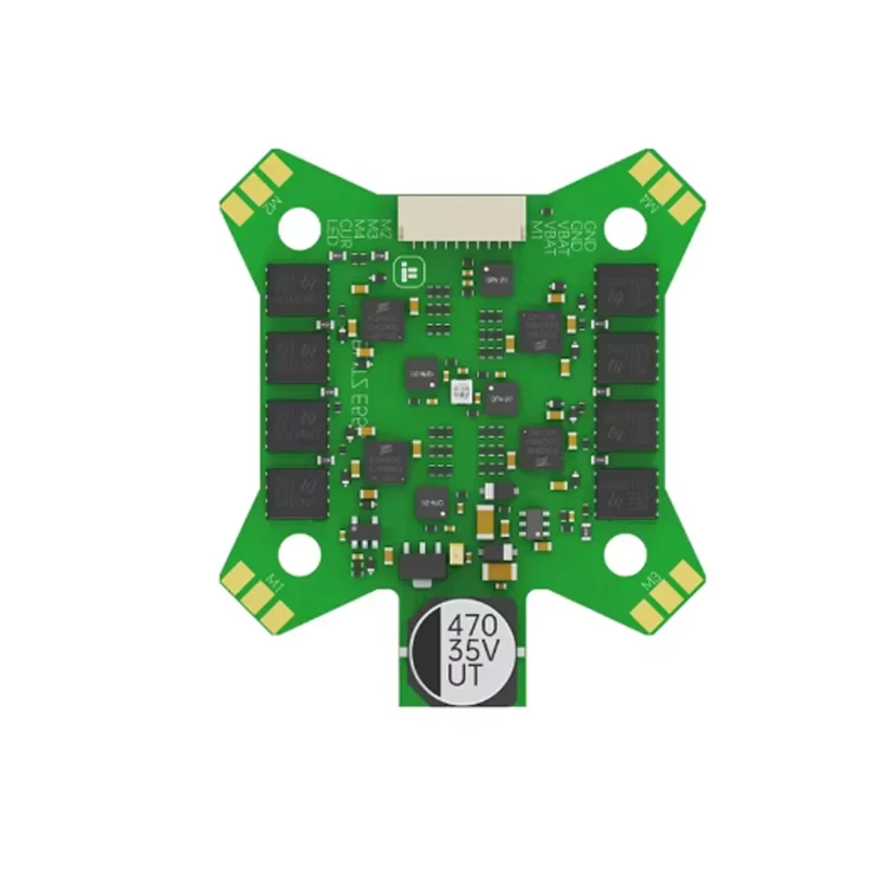 IFlight-Bec de contrôle de vol BLITZ ATF435, pile 55A, sortie E55S 55A 4-en-1 2-6S ESC pour importateur de course FPV