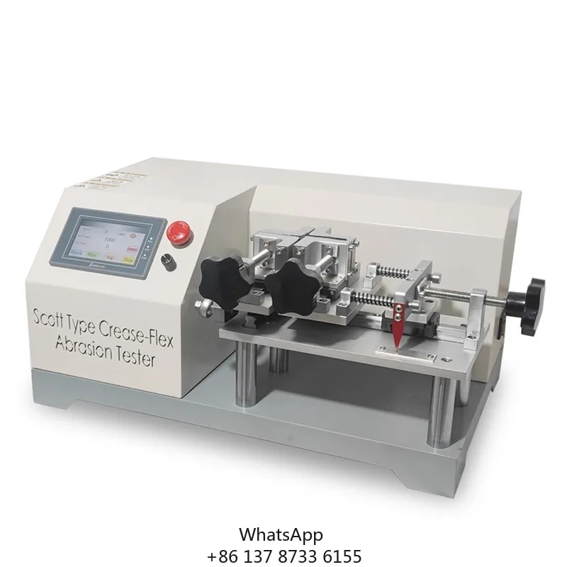 Leather Rubbing Resistance Testing Machine Woven Materials Rubbing Tester
